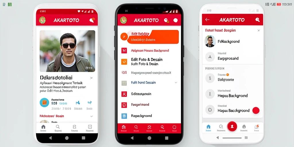 Tampilan antarmuka aplikasi Hapus Background yang user-friendly.