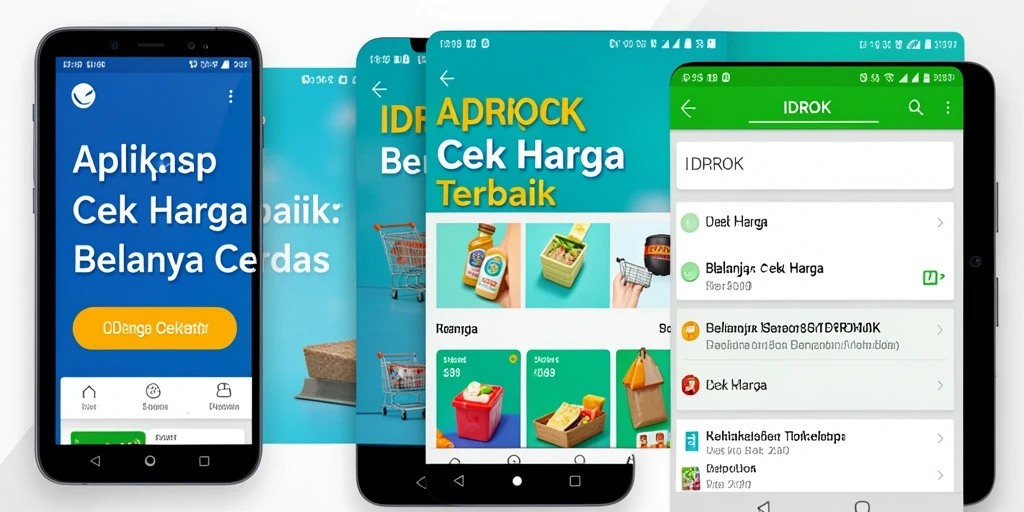 Tampilan antarmuka IDROK yang menawan dan fungsional untuk Cek Harga.