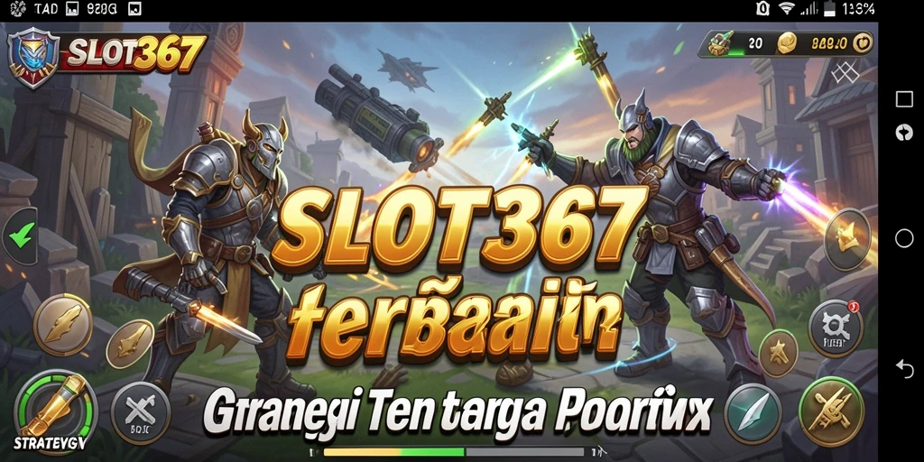 Antarmuka SLOT367 menampilkan pilihan strategi yang menarik dan beragam.