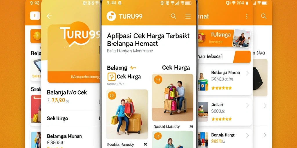 Tampilan antarmuka TURU99 yang sederhana dan fungsional.